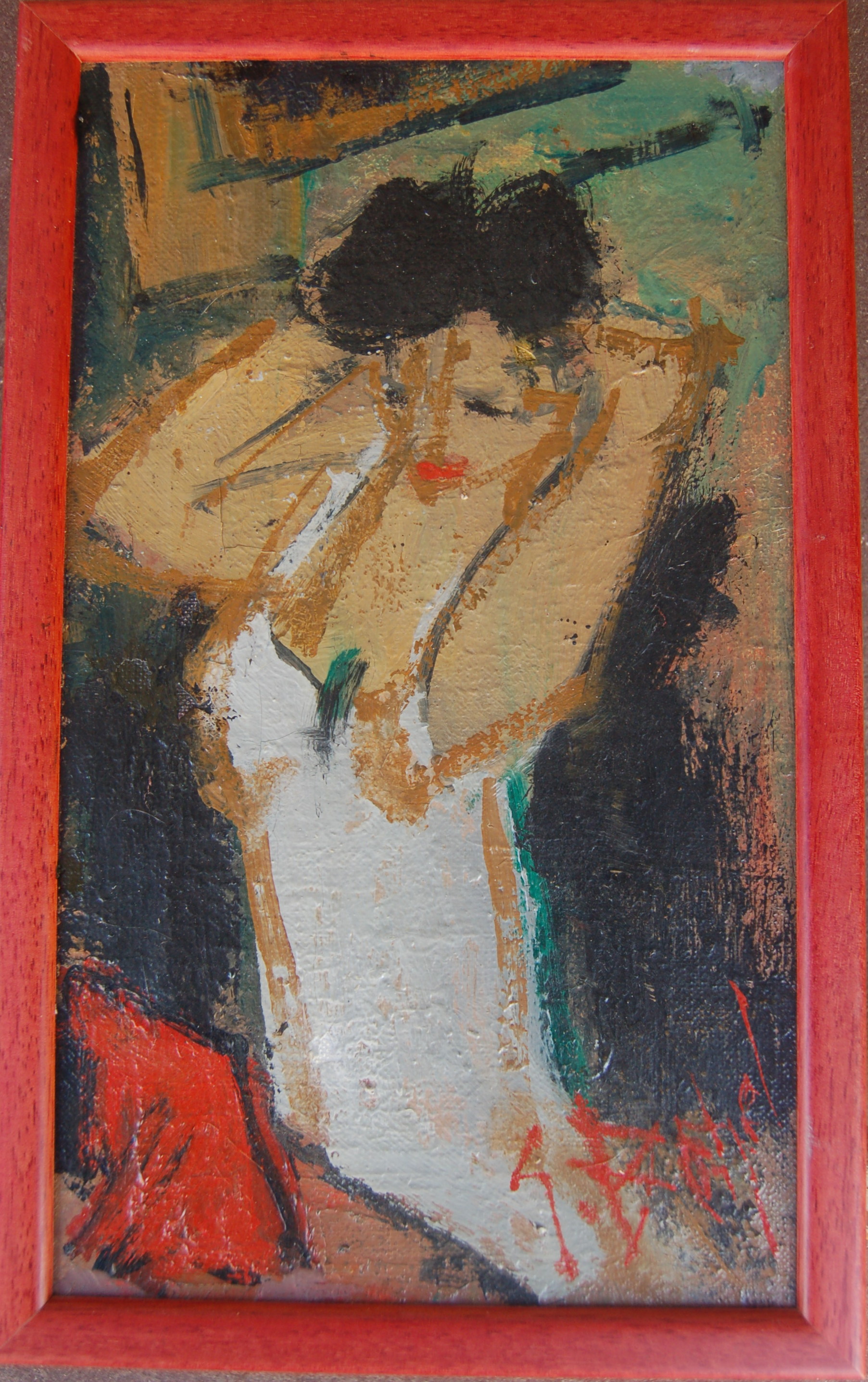 Germain BONEL ( 1913 -2002) Amelie les bains peintre catalan