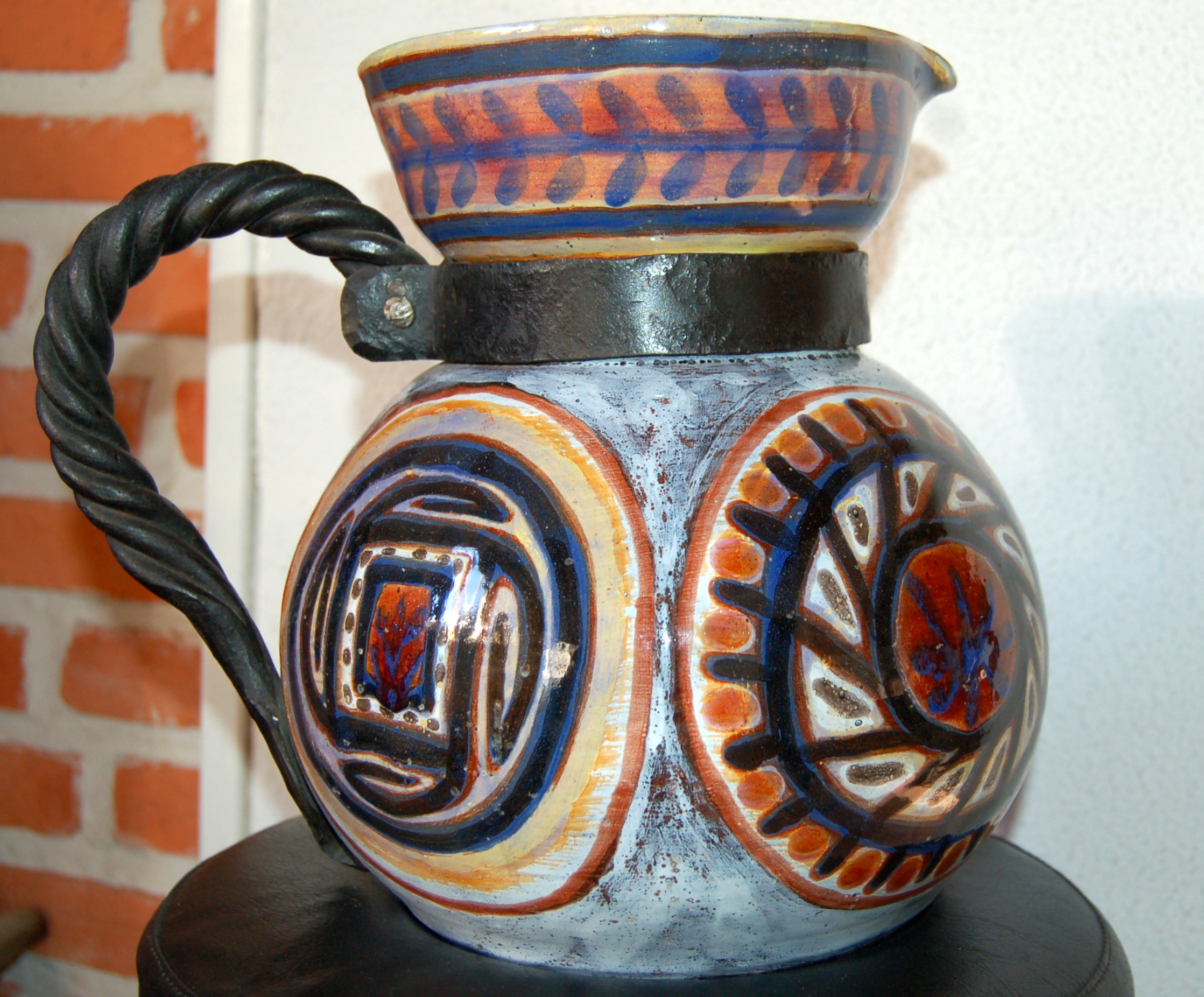 JACQUES POUSSINE ( Albi 1923- Perpignan 1985) grand vase