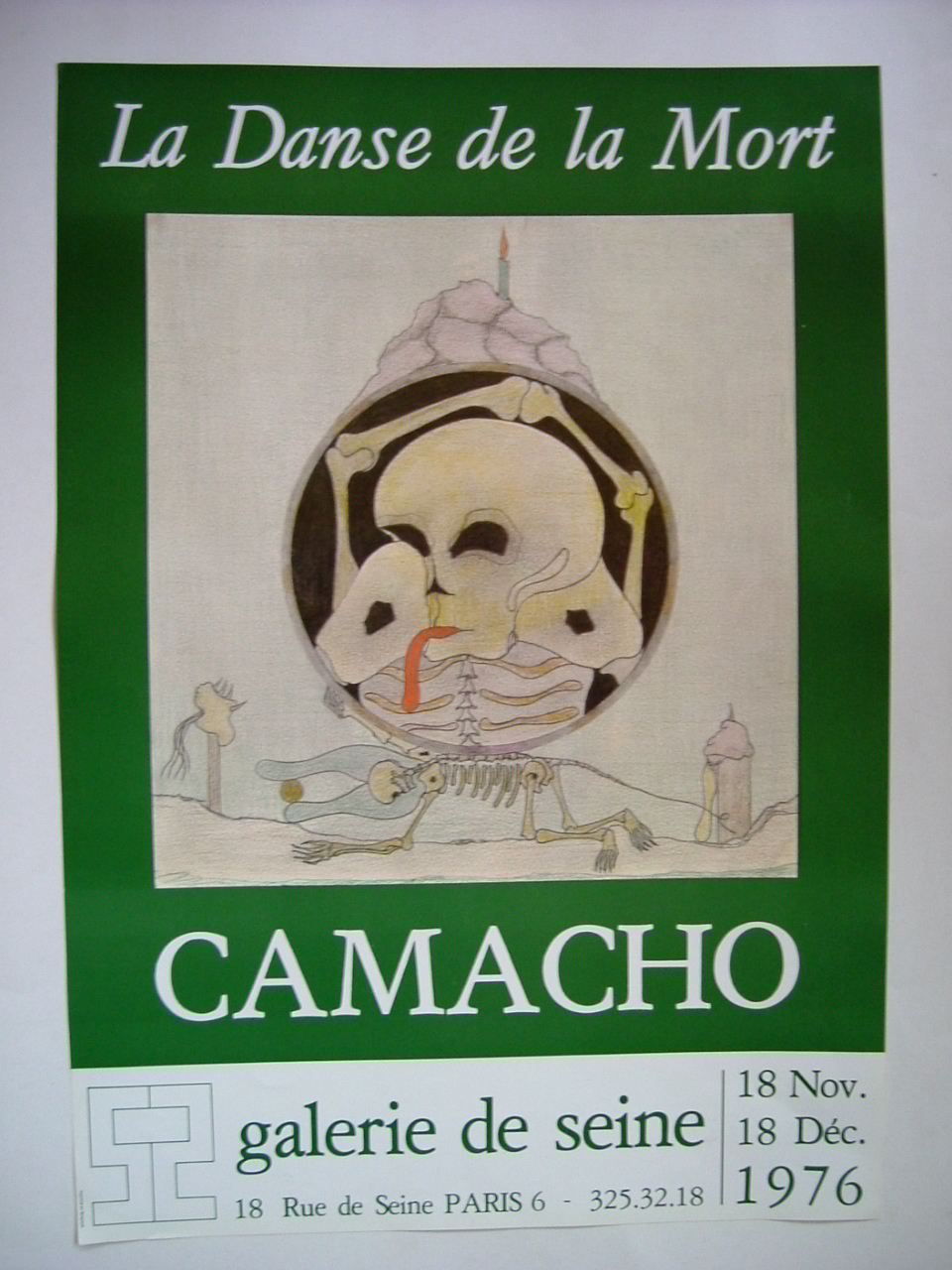 AFFICHE JORGE CAMACHO (1934)