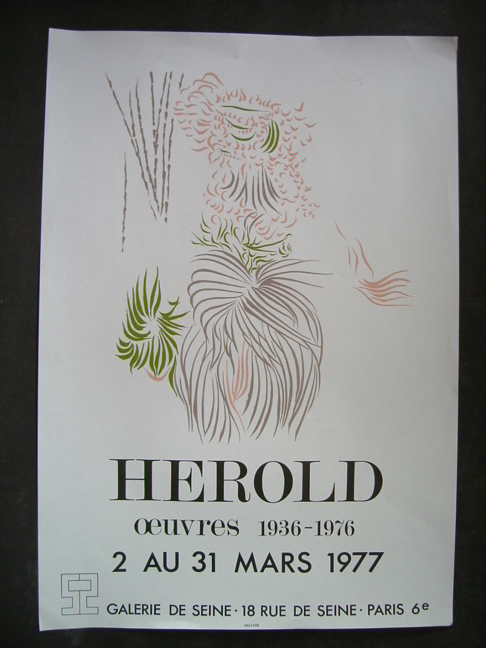 Affiche HEROLD JACQUES 1910-1987 