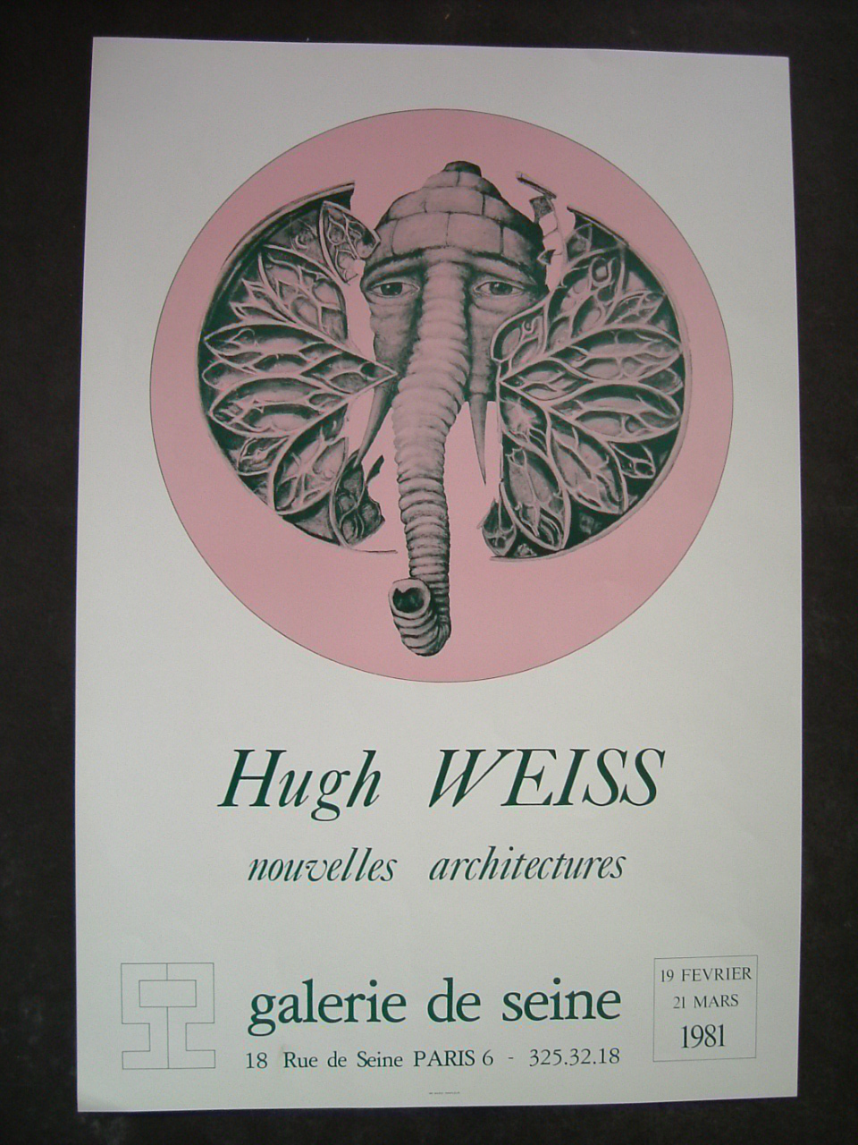 AFFICHE WEISS HUGH ( 1925)