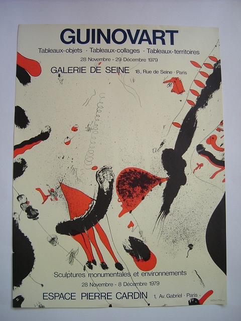 AFFICHE GUINOVART JOSEP 1979