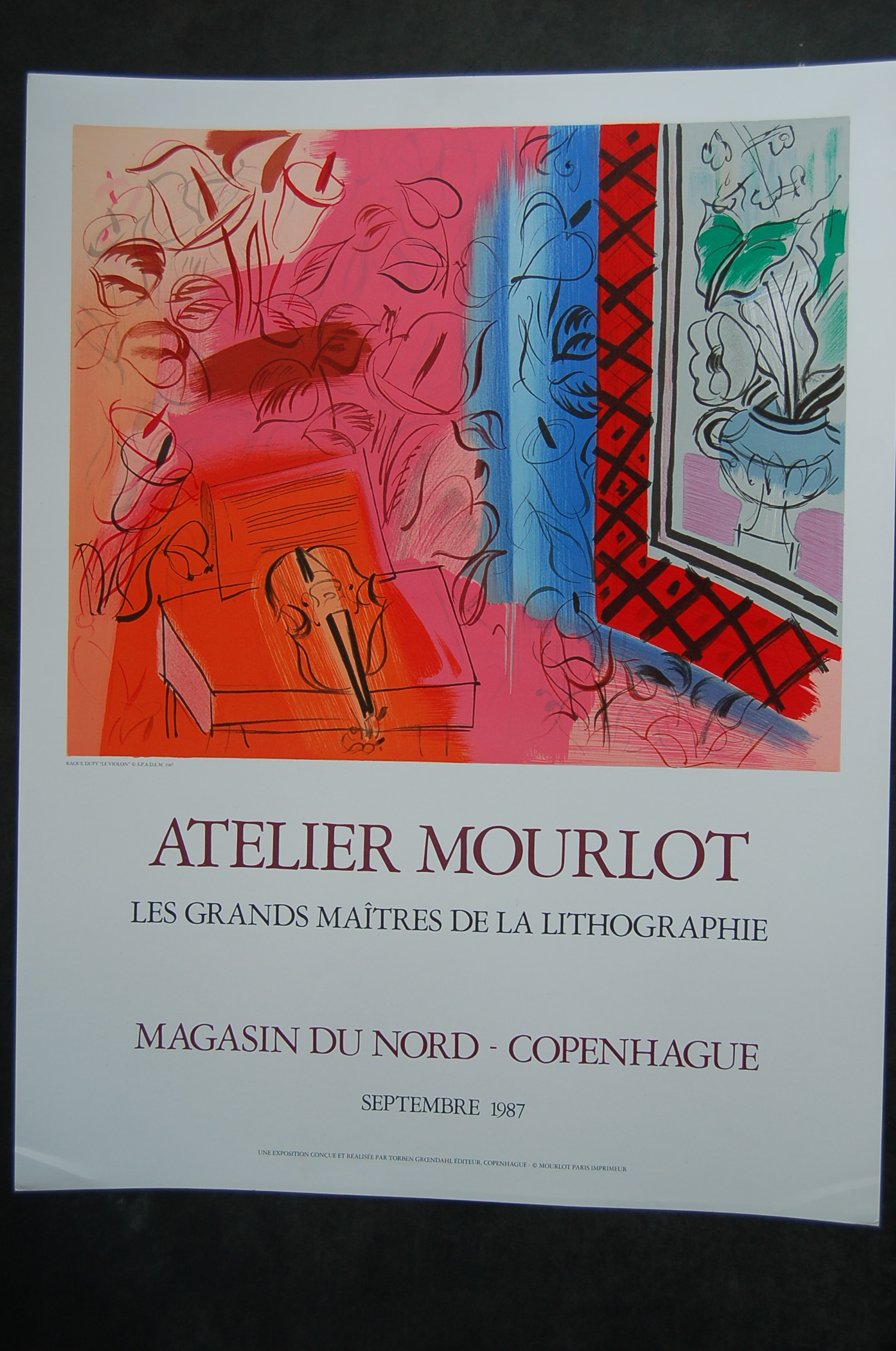 Affiche RAOUL DUFY (1877-1953)