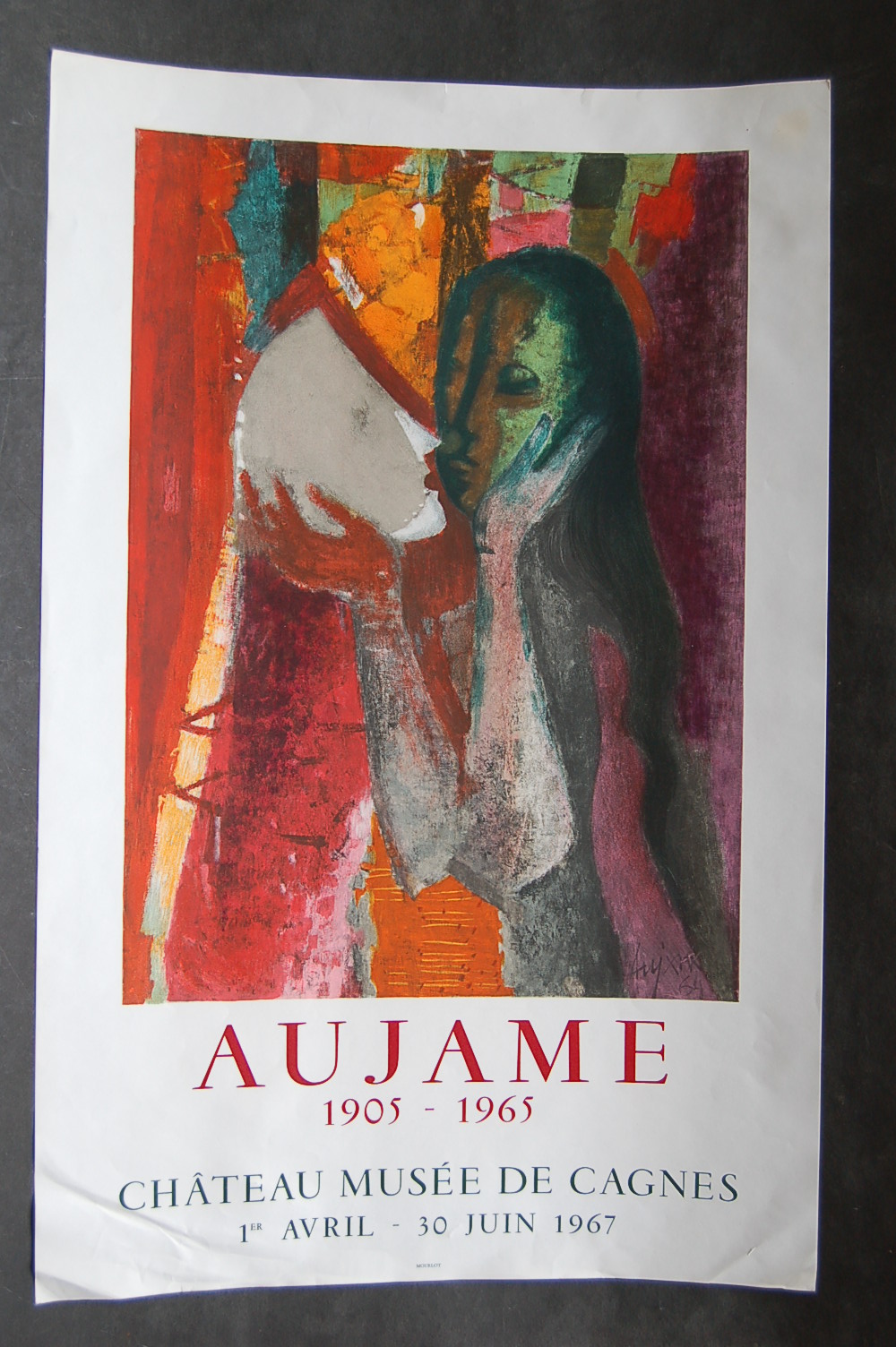 Affiche JEAN AUJAME (1905-1965)