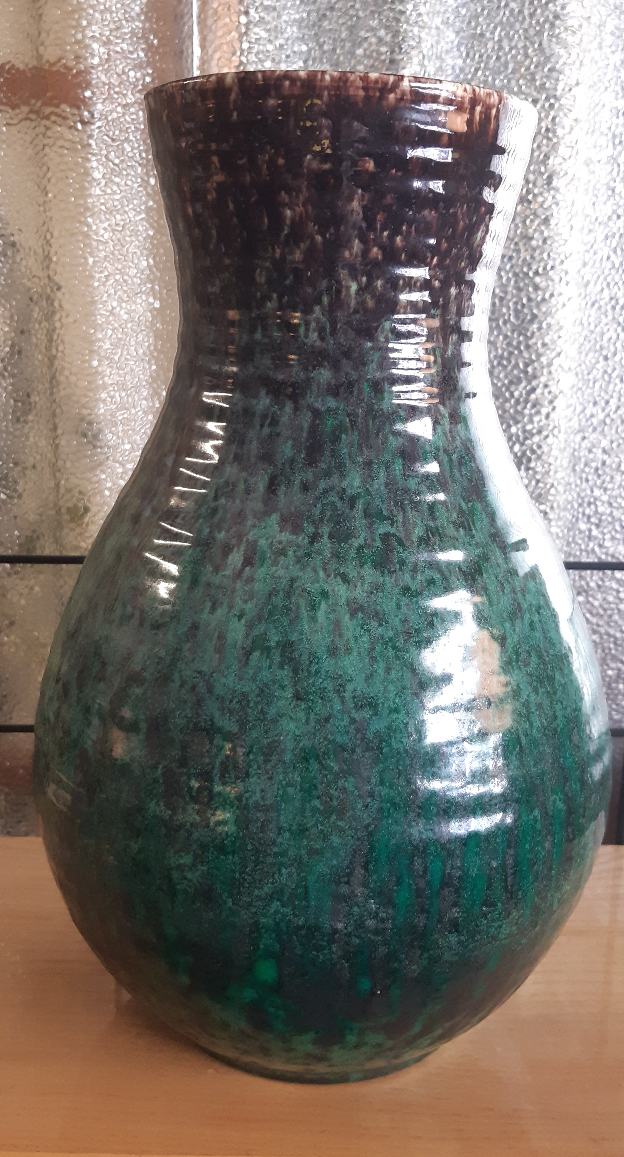 Vase Accolay en céramique des années 60