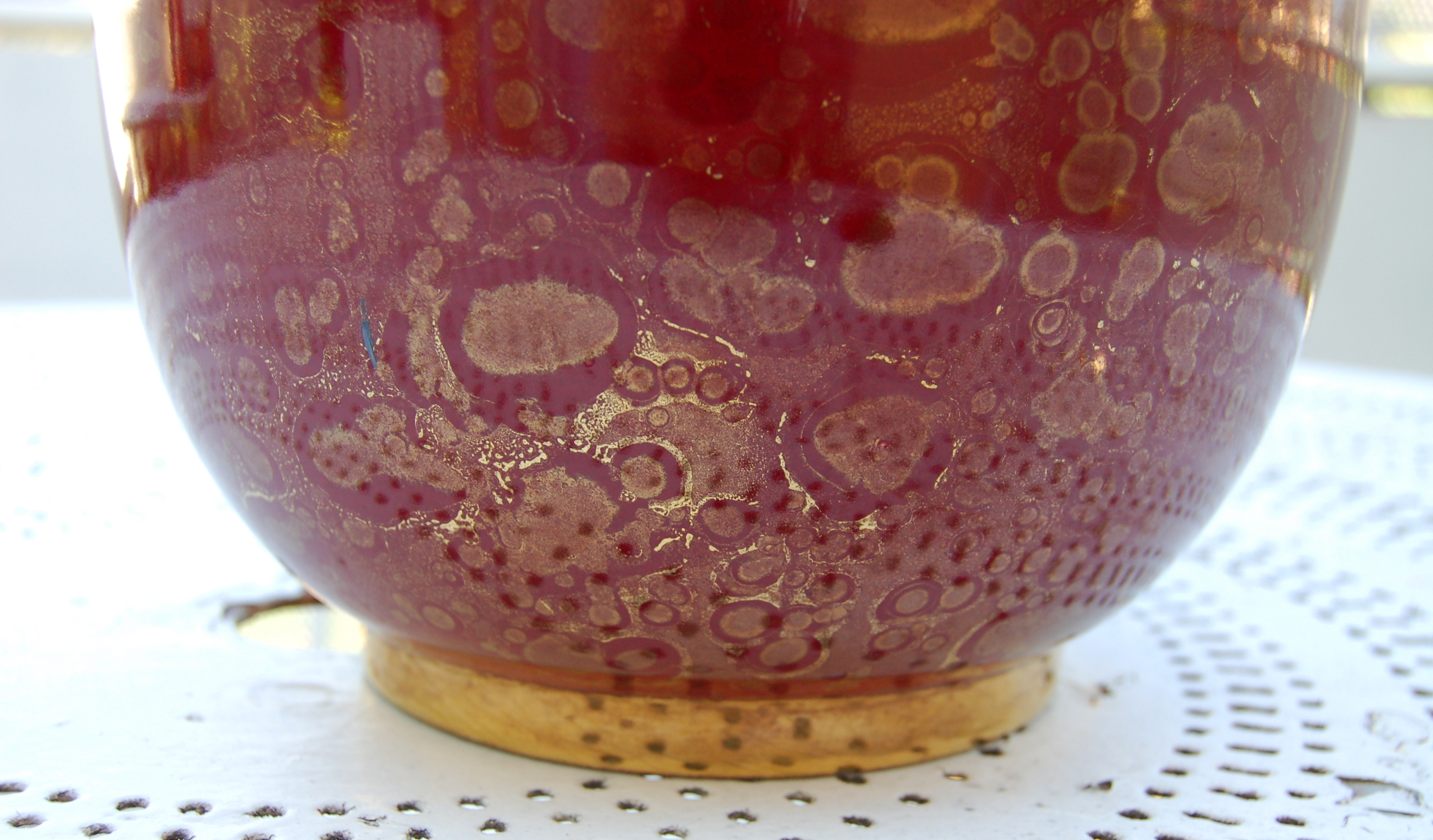 Vase balustre en céramique par Jean Mazeaud et Jean Faverot Manufacture de Sèvres