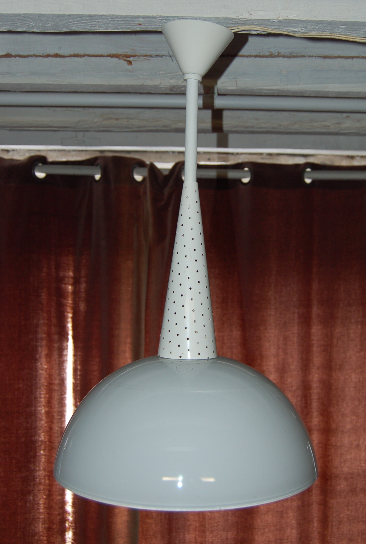 Suspension luminaire Mathieu Mategot année 60