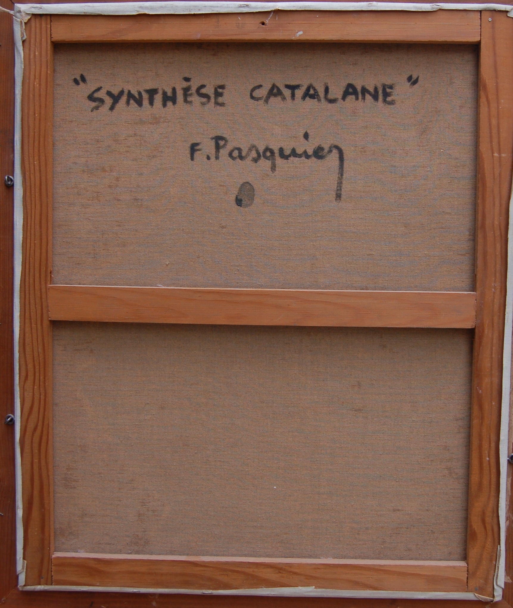 Francis PASQUIER (1901-1969) synthèse Catalane