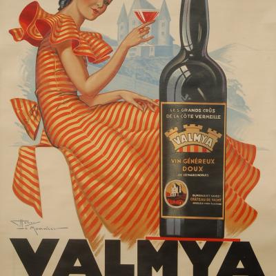 AFFICHE VALMYA 1937 HENRY LE MONNIER