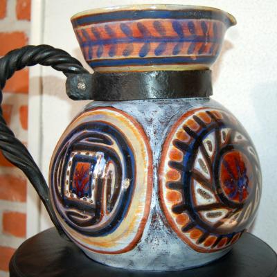 JACQUES POUSSINE ( Albi 1923- Perpignan 1985) grand vase