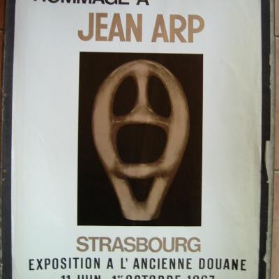 AFFICHE JEAN ARP 1887-1966