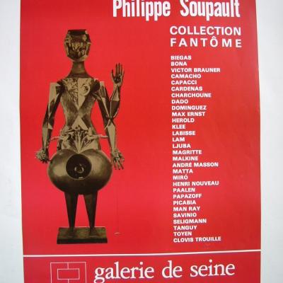 AFFICHE PHILIPPE SOUPAULT 1897-1990