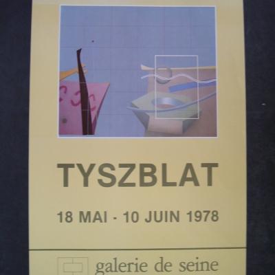 Affiche TYSZBLAT MICHEL (1936)