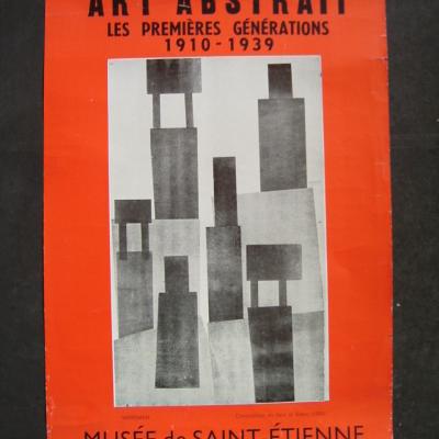 Affiche ART ABSTRAIT -1910-1939