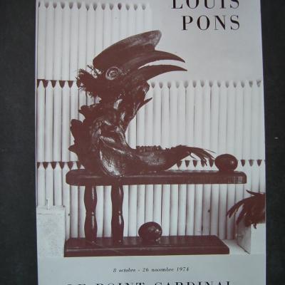 AFFICHE LOUIS PONS (1927)