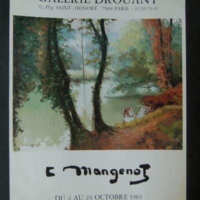 Affiche E.MANGENOT (1910-1991)