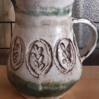 Albert THIRY Céramique vase pichet année 60 vallauris