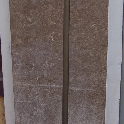 Porte manteaux année 60 métal boules bois