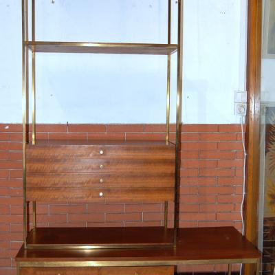 Paul Mcc COBB (1917-1969) ensemble étagère table basse
